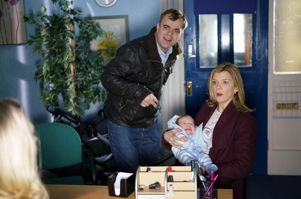 Leanne became pregnant with their tot Oliver after they had a one night stand