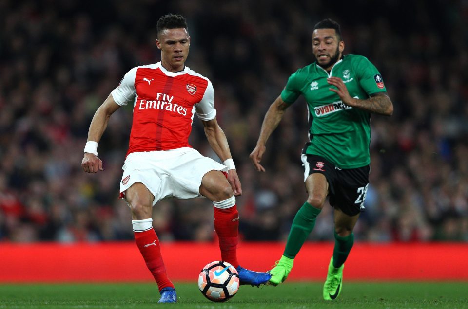 Gibbs will hope first-team football can revive his international career