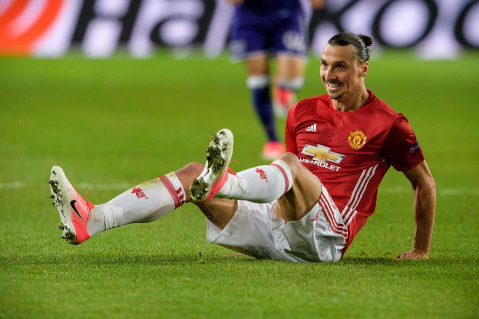 Zlatan Ibrahimovic was expected to be out for 12 months