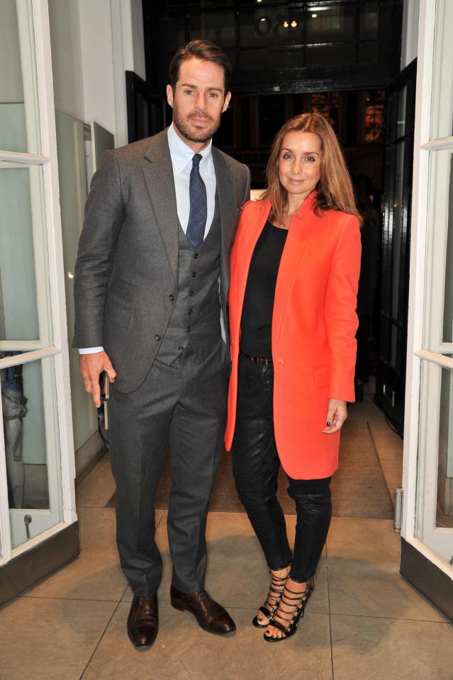  Jamie and Louise Redknapp together in April