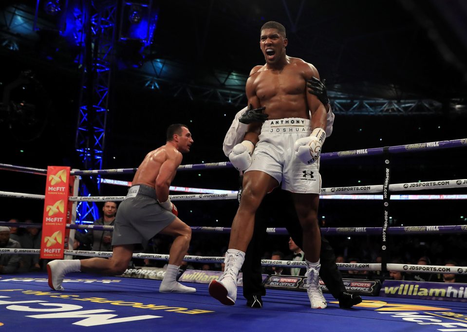 Anthony Joshua has claimed Mike Tyson would "batter" him in a fight