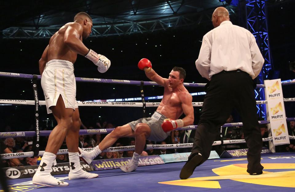 Anthony Joshua is edging closer to a rematch with Wladimir Klitschko after his thrilling victory over him at Wembley in April