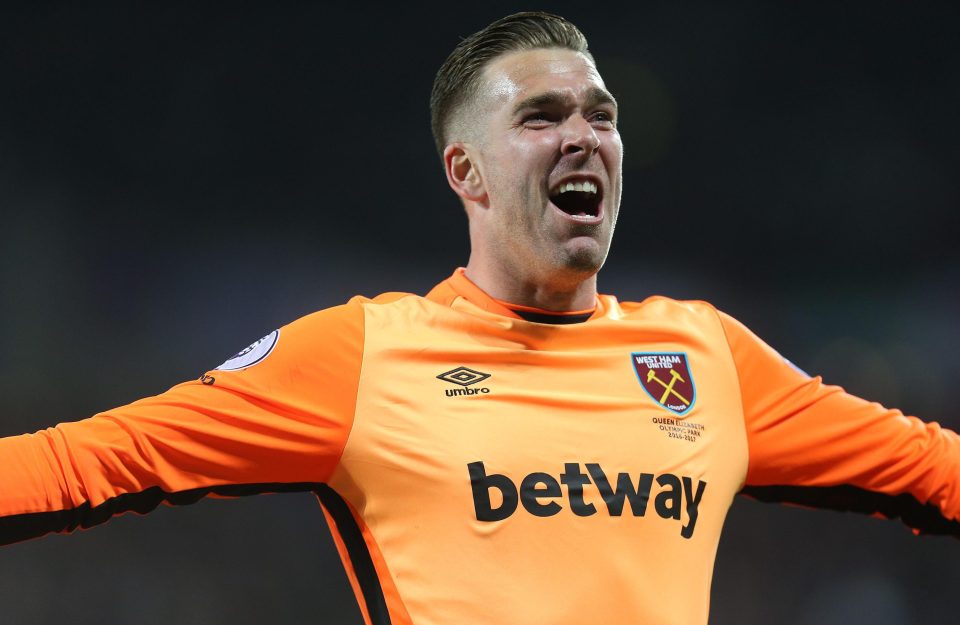 Adrian is poised to be offered a deal to stay longer at West Ham but will start second-choice