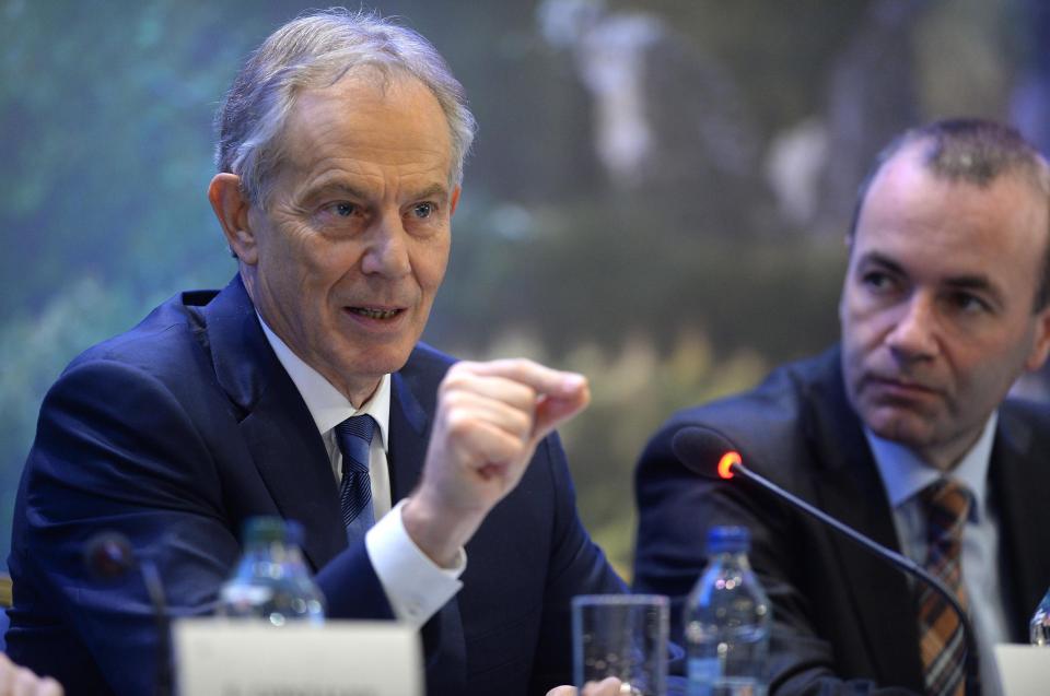  Mr Blair has been attempting to reverse the result of the Brexit referendum