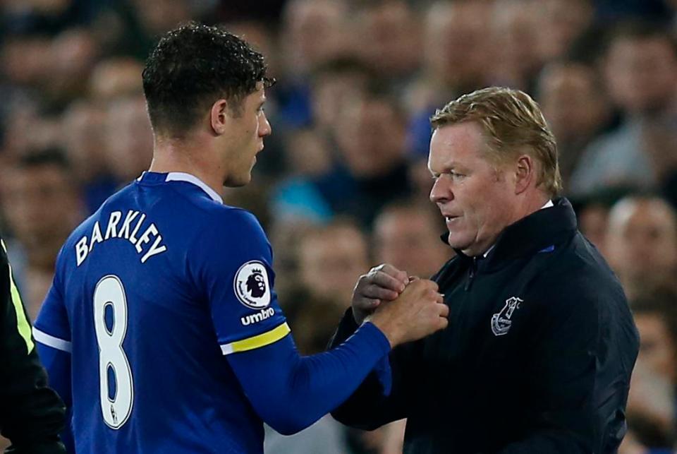  Ronald Koeman wants Ross Barkley's future sorted out as soon as possible