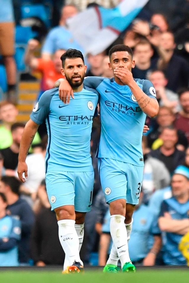 The scoring burden will likely fall on Sergio Aguero and Gabriel Jesus