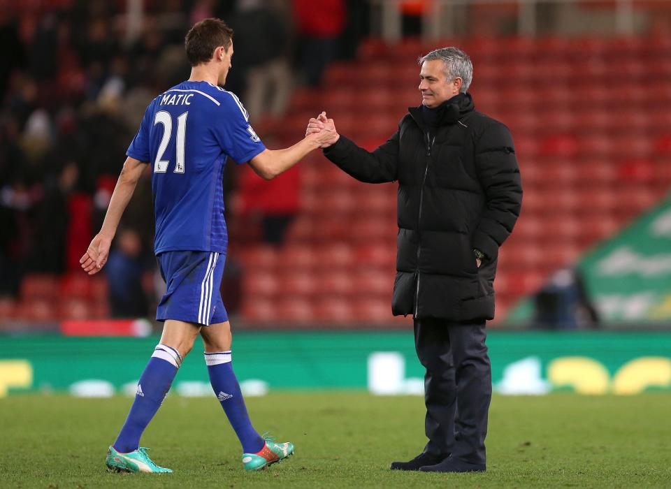 Matic is desperate for a reunion with Jose Mourinho at Old Trafford