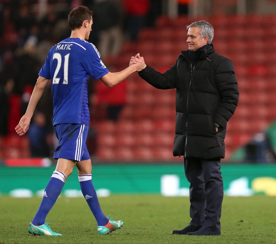 Nemanja Matic hopes to play for Jose Mourinho again - this time at Man Utd