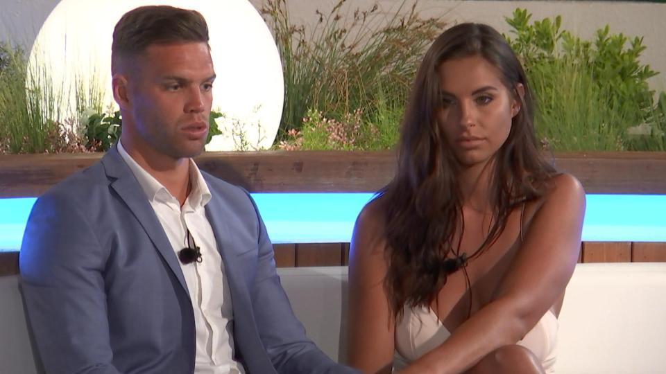  Dumped islanders Dom Lever and Jess Shears revealed they had sex eight times during their time on the show but only one scene was aired