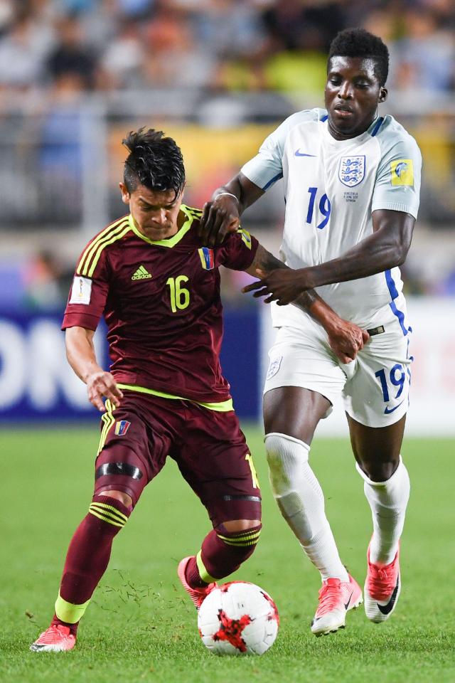 Sheyi Ojo won the Under-20 World Cup with England this year