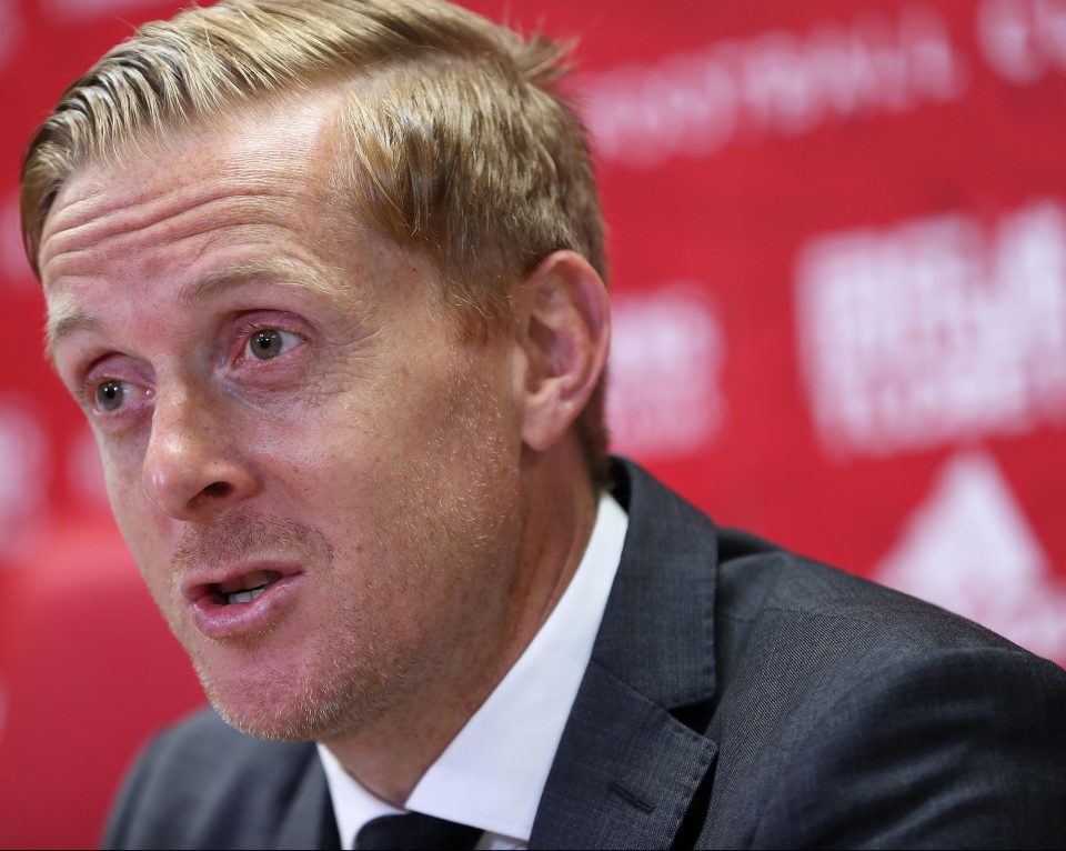 Garry Monk...very happy with what hes inherited at Bo