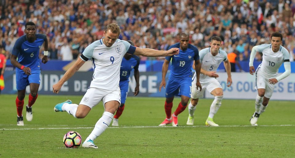 Harry Kane is the main man up front for both Tottenham and England