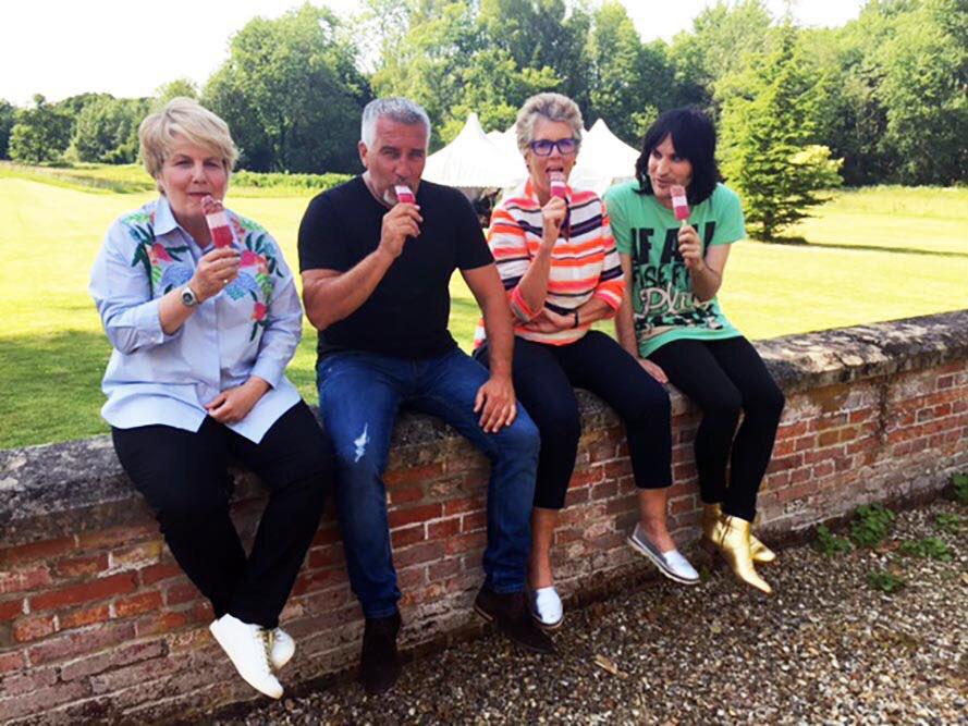  Paul Hollywood says hosts Sandi and Noel, pictured, are not 'the real stars' of the show