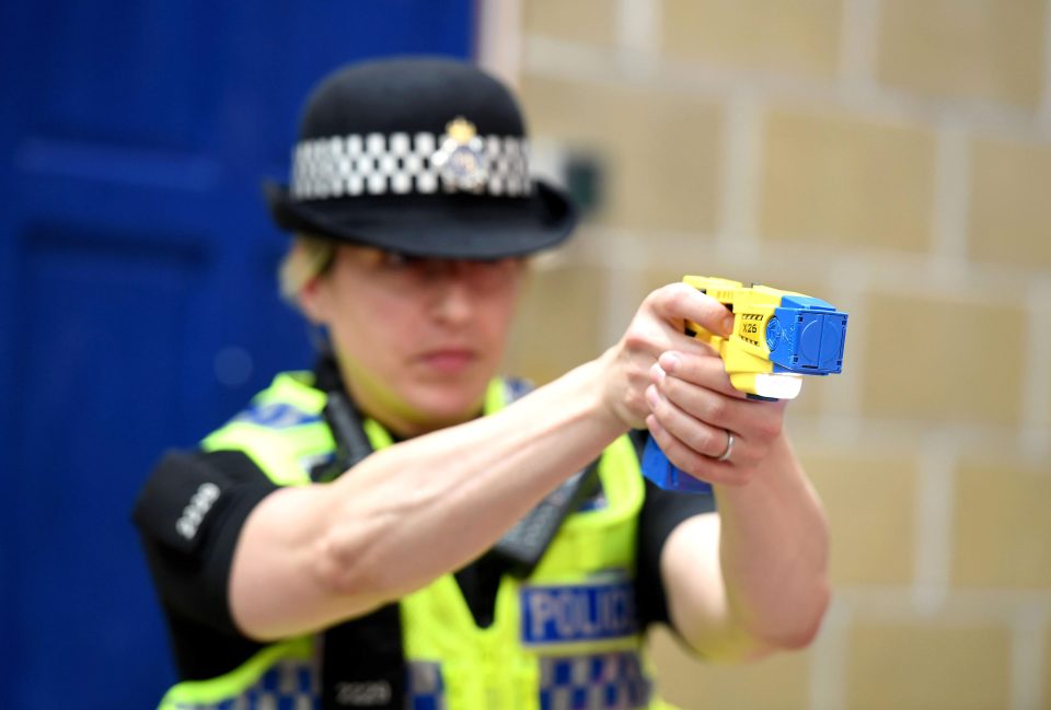  Special constables and new police recruits could be trained to carry Tasers under anti-terror plans