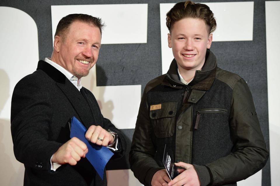 Steve Collins, like old foe Nigel Benn, also trains his sons in the boxing game