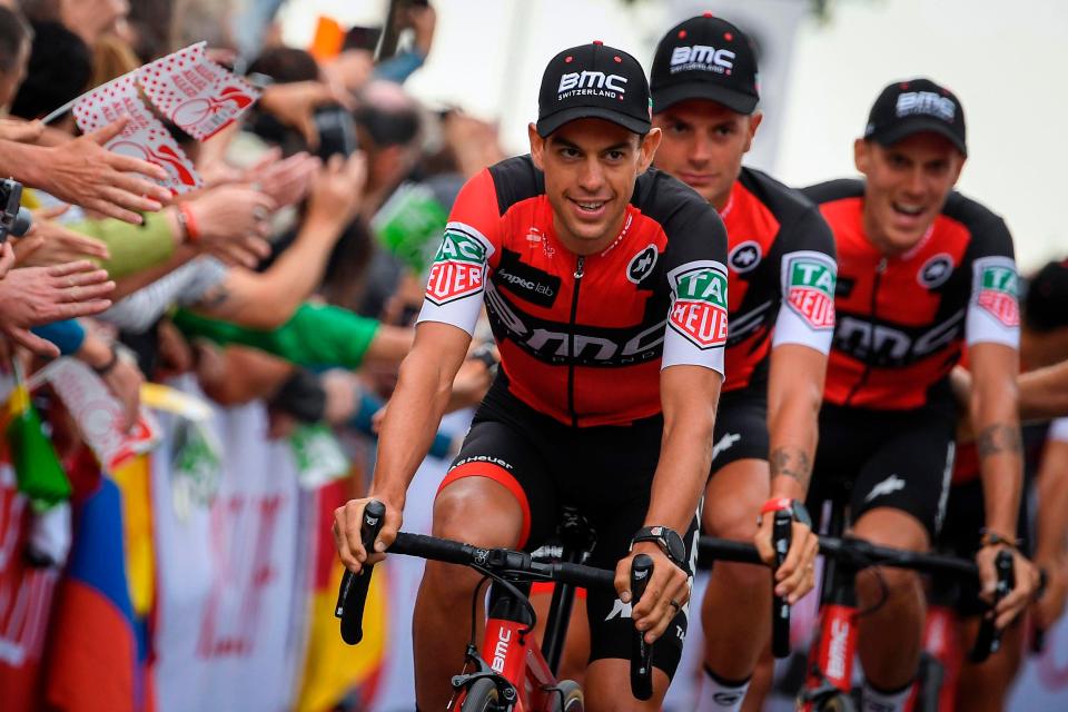  Richie Porte and his BMC team-mates get ready to go head-to-head with Chris Froome at the Tour de France