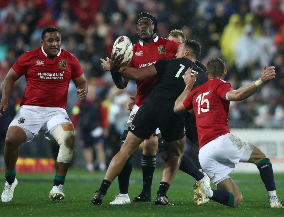  Maro Itoje was colossal as the Lions went down