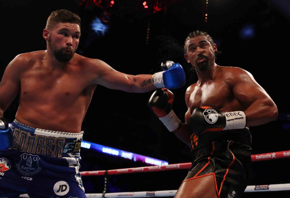  Tony Bellew says he wishes he never hugged David Haye after the fight