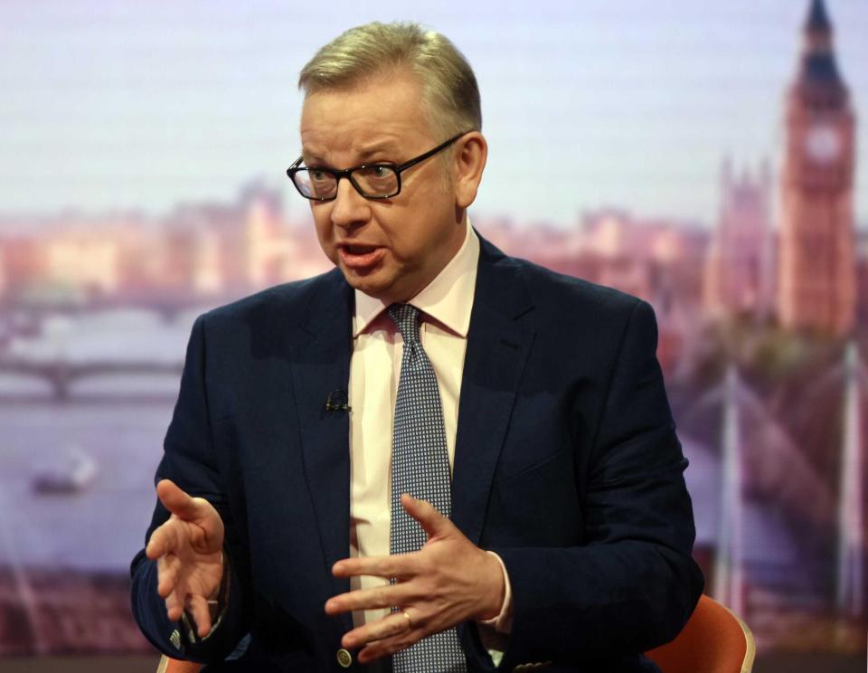  Michael Gove has clashed with First Secretary of State Damian Green in new cabinet spat over austerity