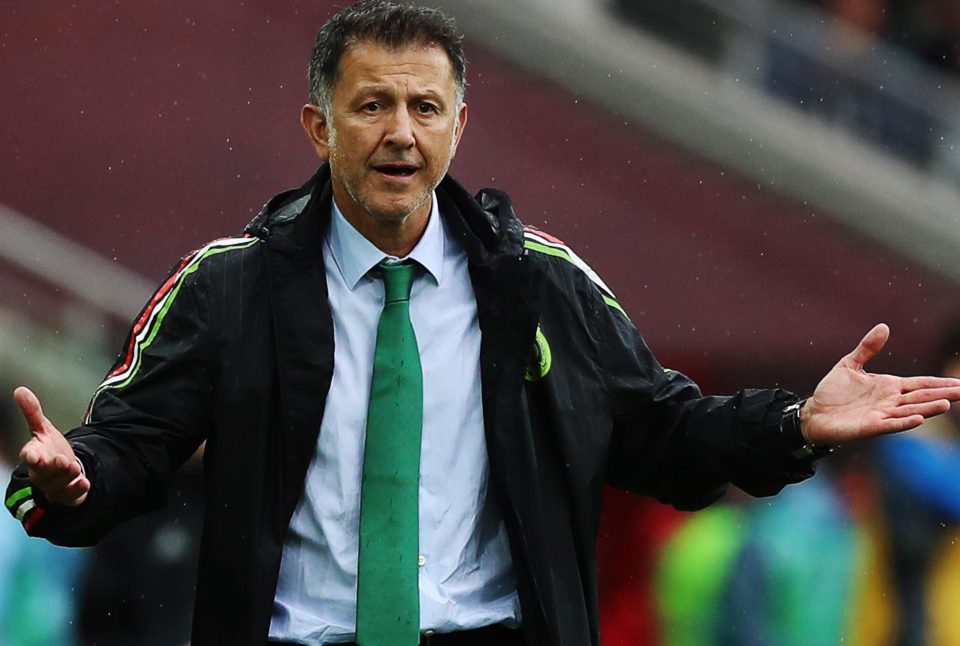  Juan Carlos Osorio...banned for six games