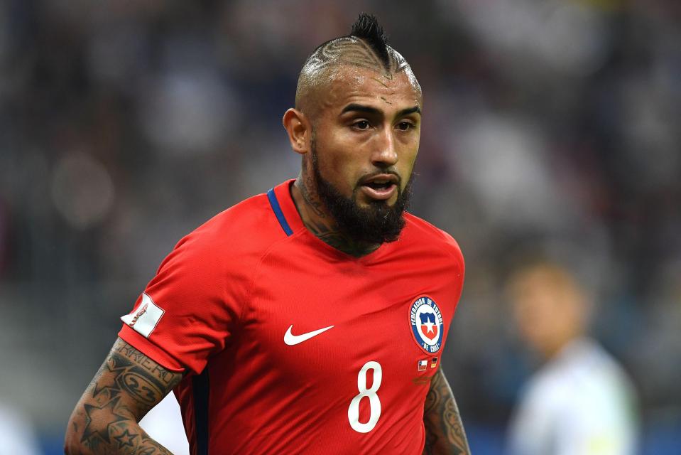  Inter Milan have made a £44m bid for Arturo Vidal