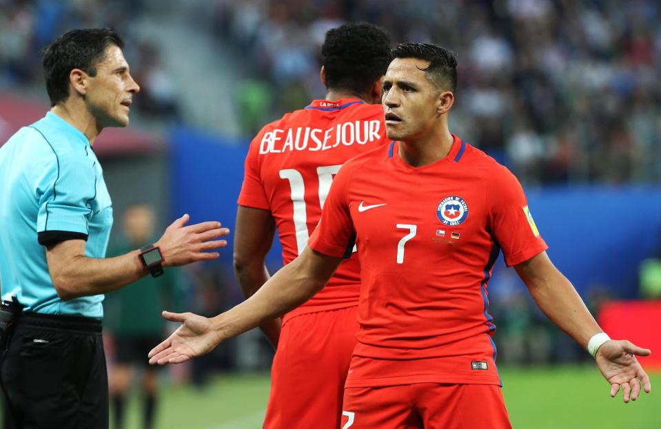 Chile could not break down a stubborn German defence as they lost 1-0 in the Confederatiosn Cup final