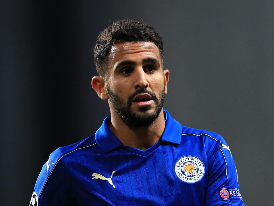  Riyad Mahrez could leave Leicester City this summer declaring he would like to depart