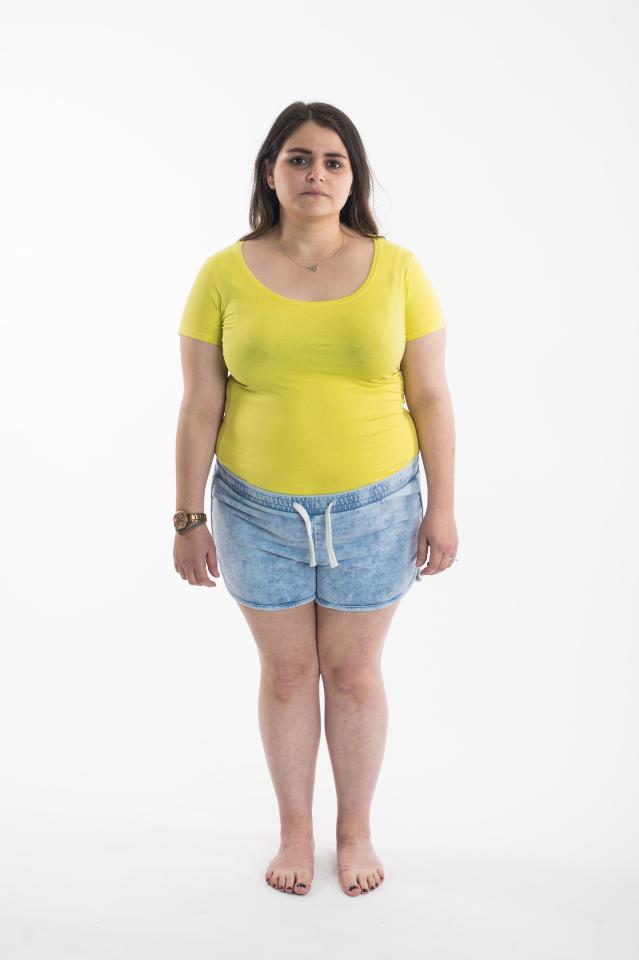 Hannah Barth weighed 13 stone and was a size 16 before she started the Greggs diet