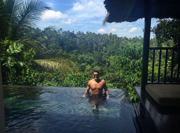 The 26-year-old boasts about going to Bali once a year and spent 5 weeks there last summer 