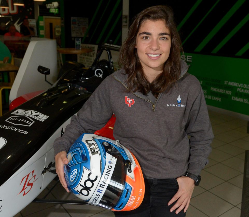  Jamie Chadwick is hoping to end up in Formula One