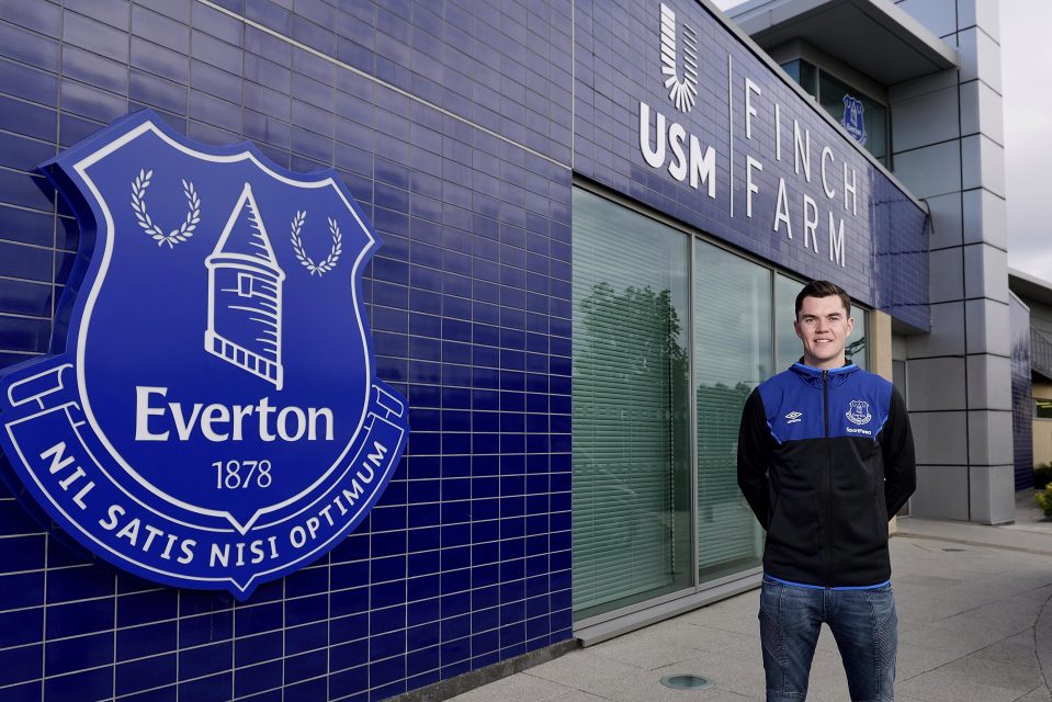  Keane joins Everton on a five-year deal worth £100,000-a-week