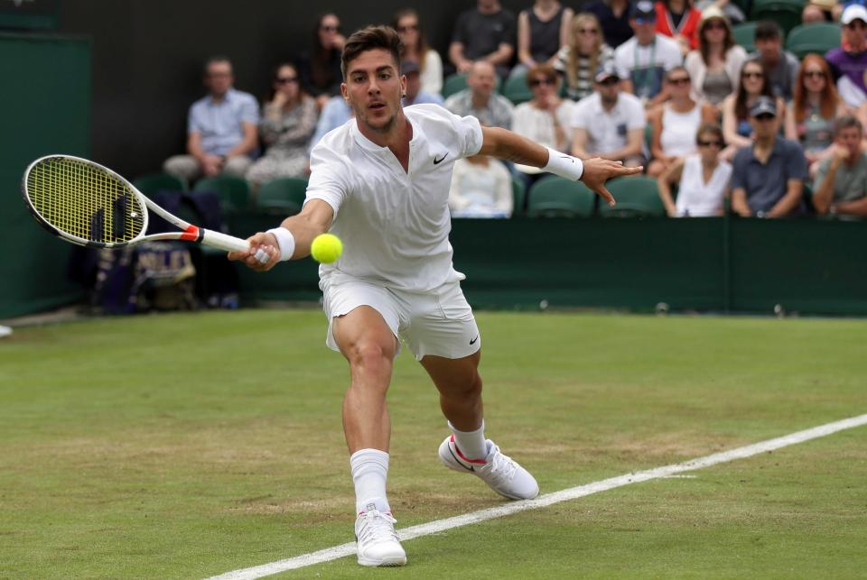  Thanasi Kokkinakis pushed Del Potro for four sets