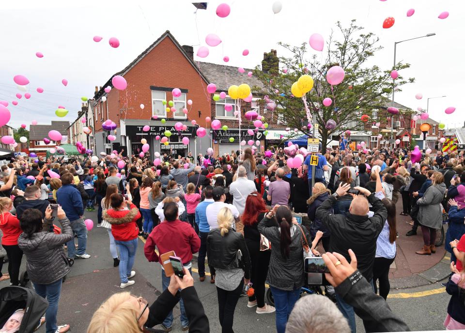  The tragic youngster would have been nine years old yesterday and friends and family marked the occasion