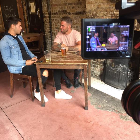  Love Island's Dom and Mike have come face-to-face for the first time since they both left the villa