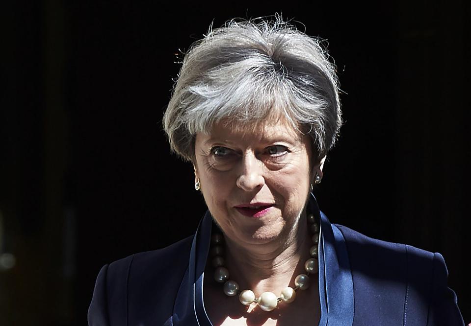  Theresa May grovelled to billionaire Tory donors