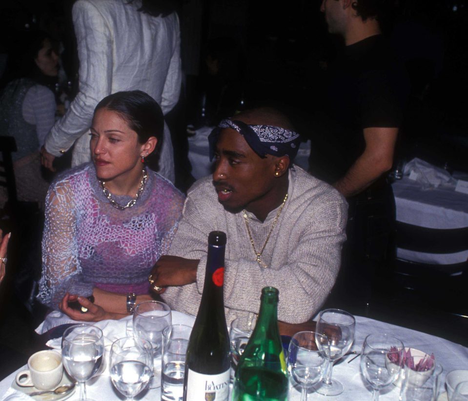  Madonna and Tupac were hardly ever pictured together