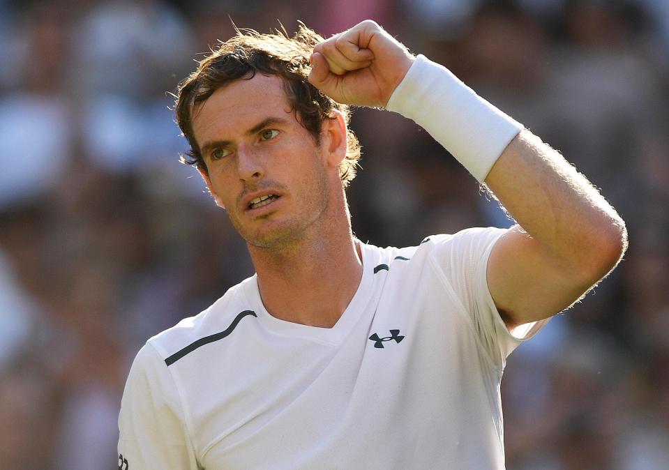  Andy Murray beat Dustin Brown 6-3 6-2 6-2 to reach the third round at Wimbledon