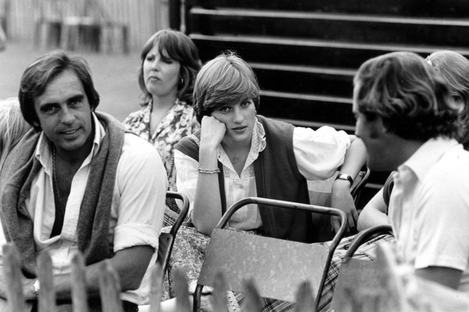 Arthur’s first shot of Diana, at a polo match in July 1980