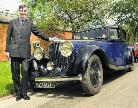 The Conservative MP adores his vintage Bentley 