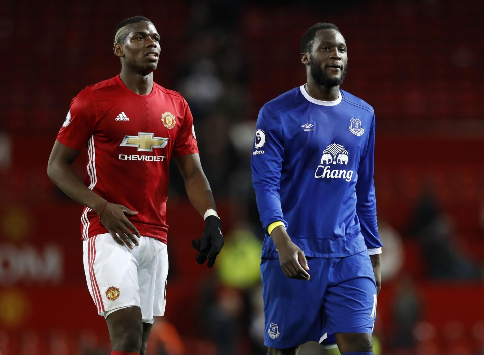 Paul Pogba and Romelu Lukaku are most-expensive players in Premier League history