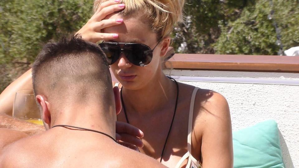  Meanwhile Chris Hughes and Olivia Attwood are on the rocks again