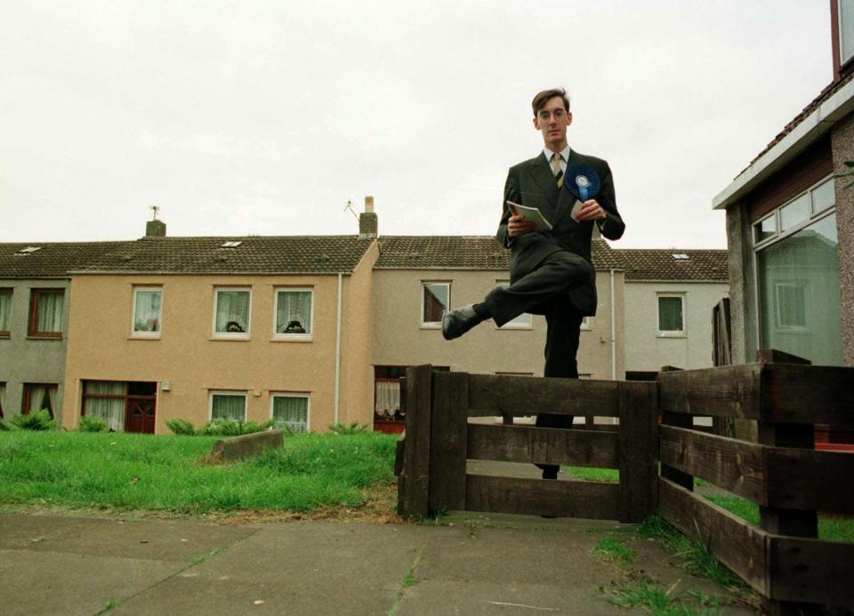 Jacob steps out to campaign in Labour Party stronghold Fife in 1997