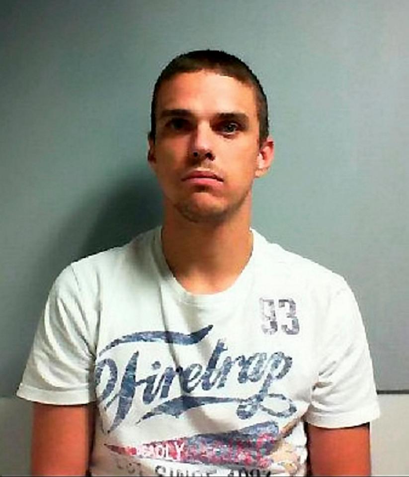 Carl Riddiough, 30, above, stole cash and jewellery as he preyed on elderly homeowners with his pal Shane Richards