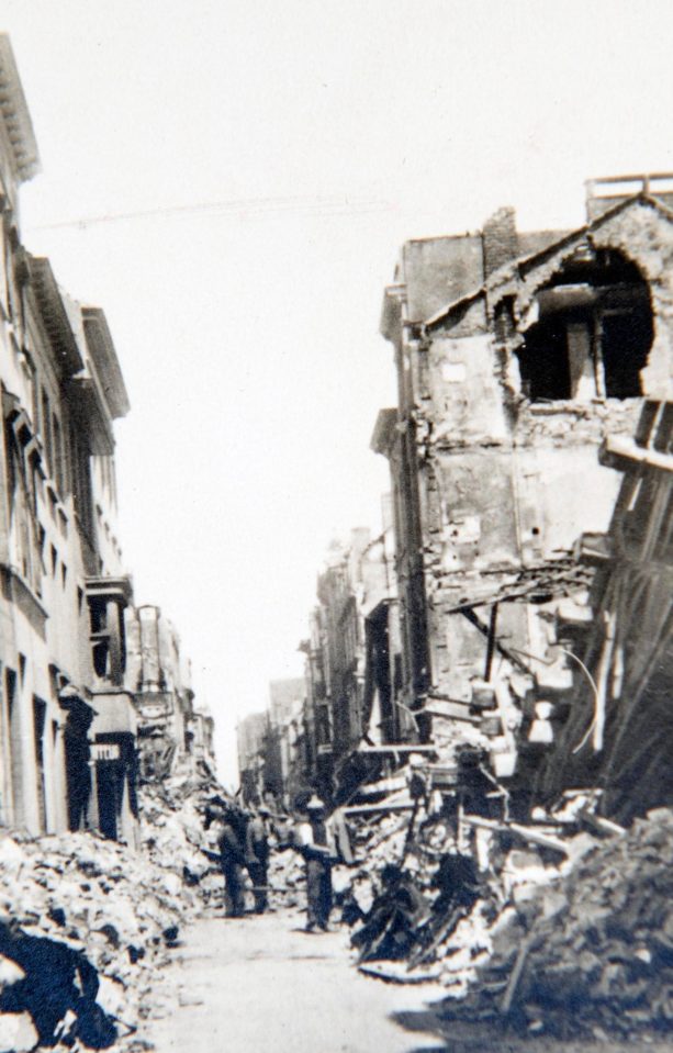  Not far from Dunkirk the city of Ostend received significant building damage