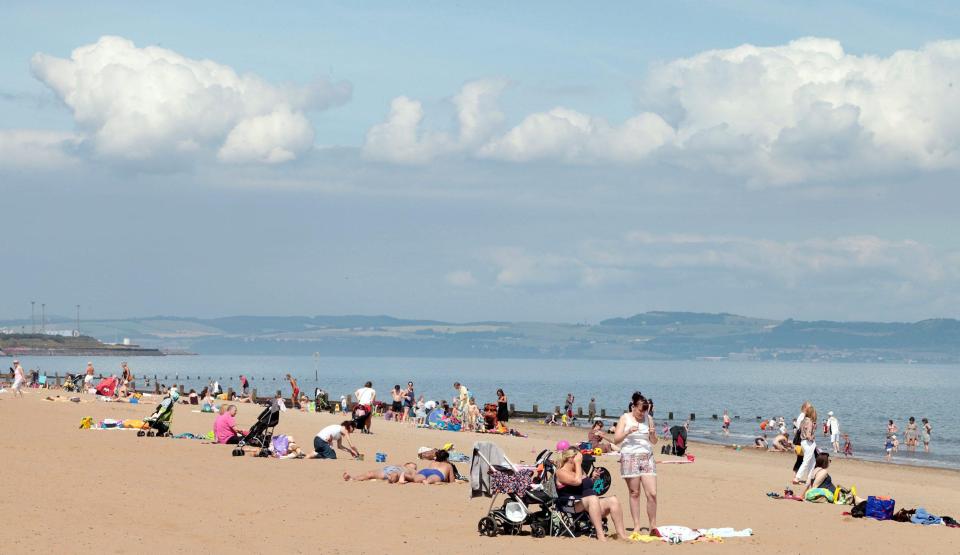  Portobello beach in Scotland proved to be the UK's most affordable for a day by the waves