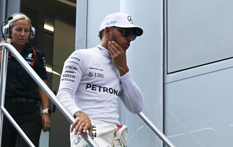  Lewis Hamilton is looking to revive his title campaign on home soil