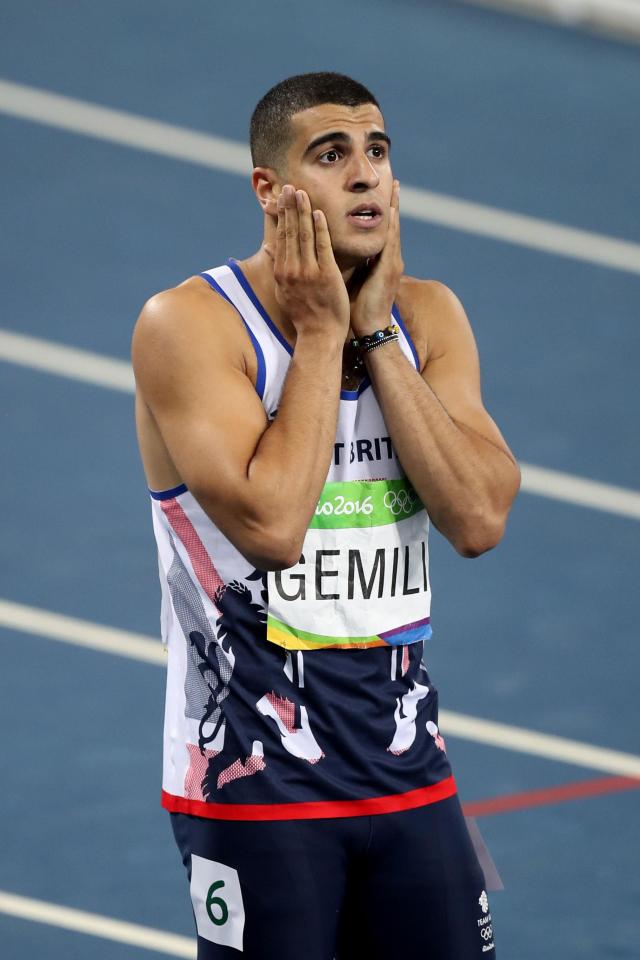 Adam Gemili was not given extra time to recover