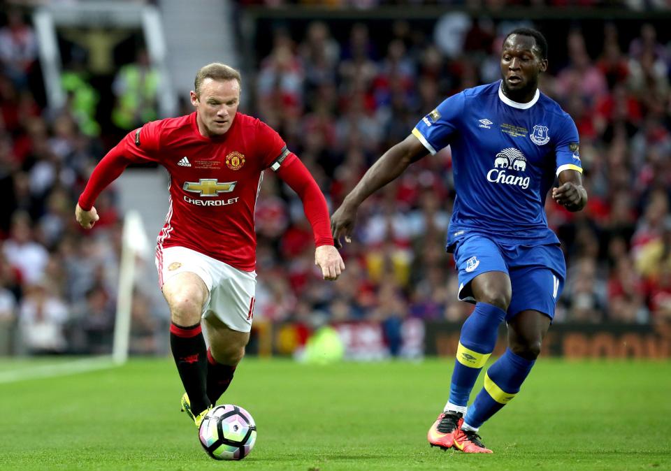  Wayne Rooney and Romelu Lukaku have switched clubs