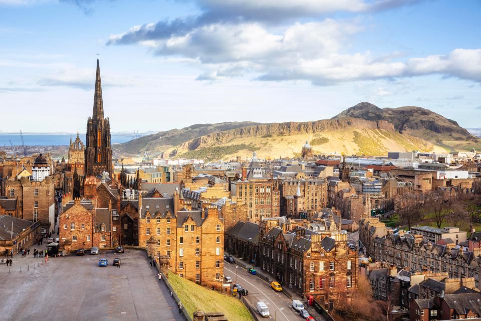  The Old and New Towns of Edinburgh are also a World Heritage Site