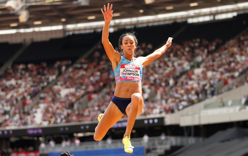 Katarina Johnson-Thompson will aim to claim her first gold at a World Championship in heptathlon